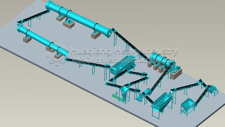 Production of chicken manure organic fertilizer production line