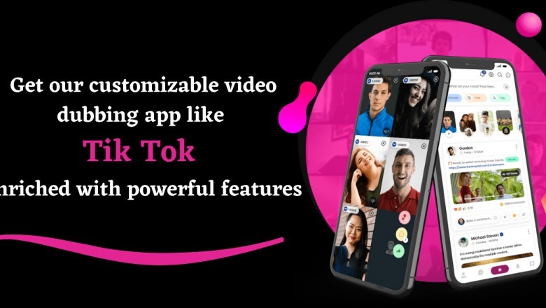 Get our customizable video dubbing app like Tik Tok enriched with powerful features