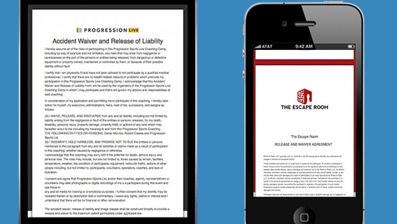 Release Of Liability Form Online