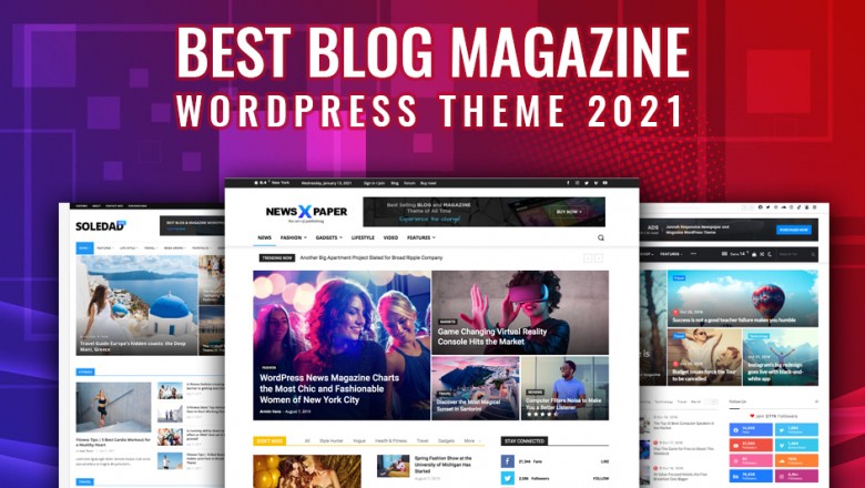 Best Blog Magazine WordPress theme 2021