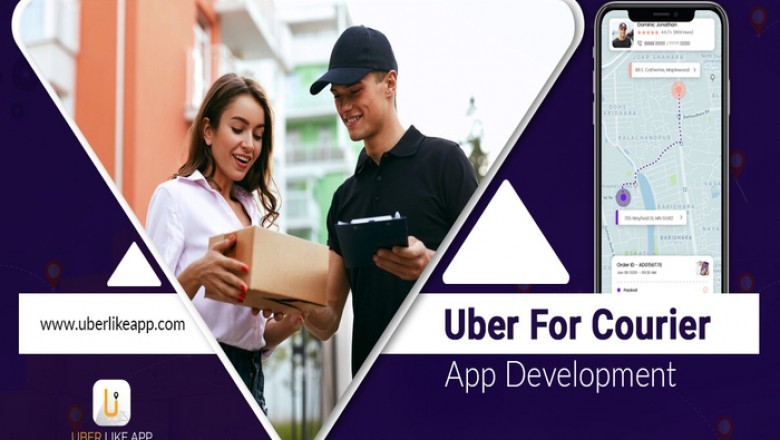 Launch Futuristic Courier service app With Our uber for courier app development