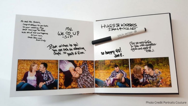 Every Couple Needs an Engagement Session & Sign-in Book!