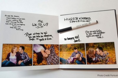 Every Couple Needs an Engagement Session & Sign-in Book!