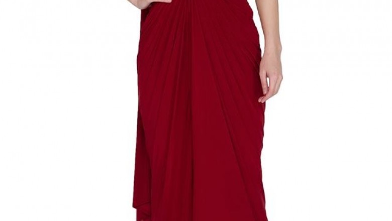 Dhoti Saree Designer outfits at reasonable prices buy online at Fresh Look Fashion