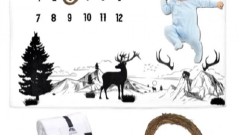 monthly milestone blanket