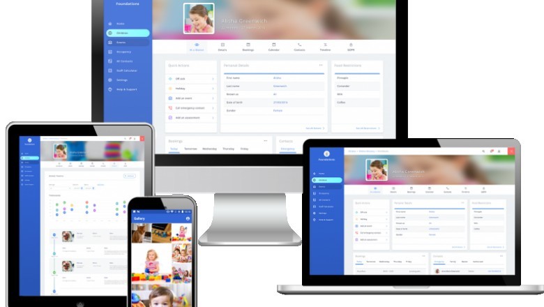 Applications for child care refer to computer-based systems that can be used to ensure the safekeeping of children by parents or child care practitioners