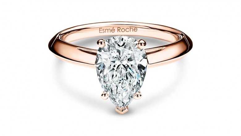 Lady Bluebelle Ring l Moissanite Rings l Esmé Roche