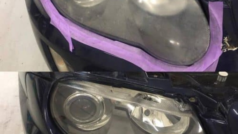 Koplampen laten polijsten