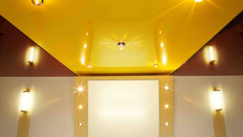 Dropped ceiling - what exactly is a stretch ceiling?