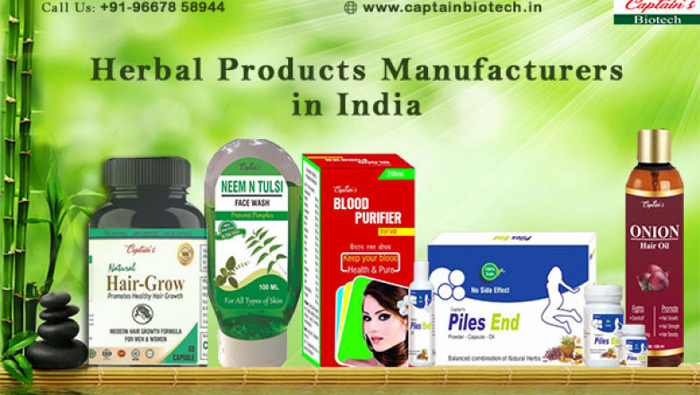 Herbal Products Manufacturers in India