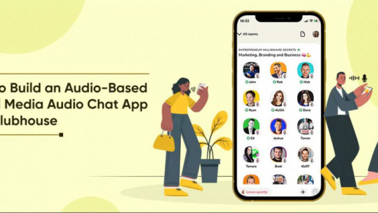 How to Build an Audio-Based Social Media Audio Chat App Like Clubhouse?