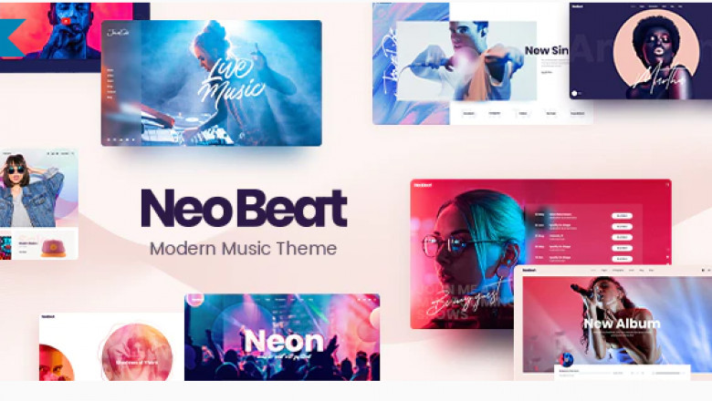 NeoBeat –Latest Music WordPress Theme 2021