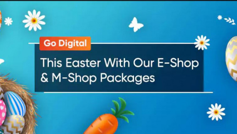 Digital This Easter With Our E-Shop and M-Shop Packages
