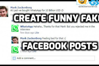 Fake Facebook Post Generator