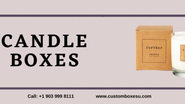 Candle boxes with Printed logo & Design in Texas, USA