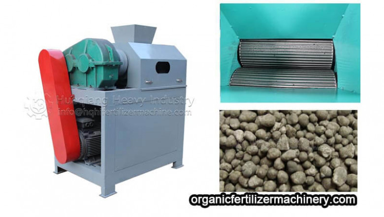 No pollution in pelletizing by double roller granulator