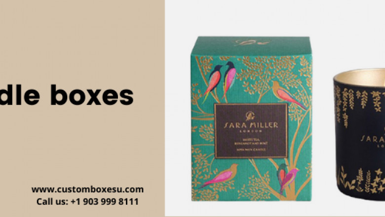 Well-Designed Candle boxes in USA