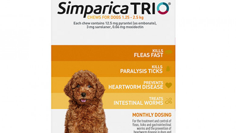 Buy Simparica Trio For Dogs Online - DiscountPetCare