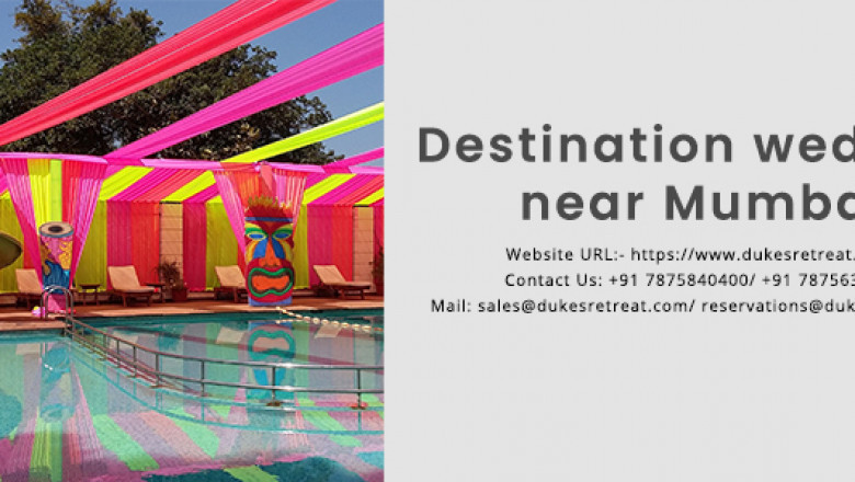 Dream Destination wedding near Mumbai
