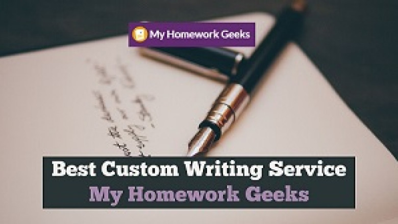 Myhomeworkgeeks,the best custom essay writing service.