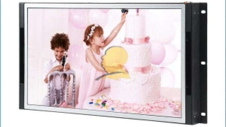 7” small digital signage display, retail store marketing video screen