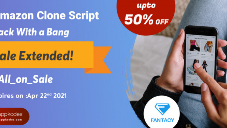 Limited Period Offer - Grab the deal of up to 50% offer for Amazon clone