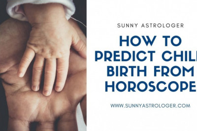 How to predict childbirth from horoscope