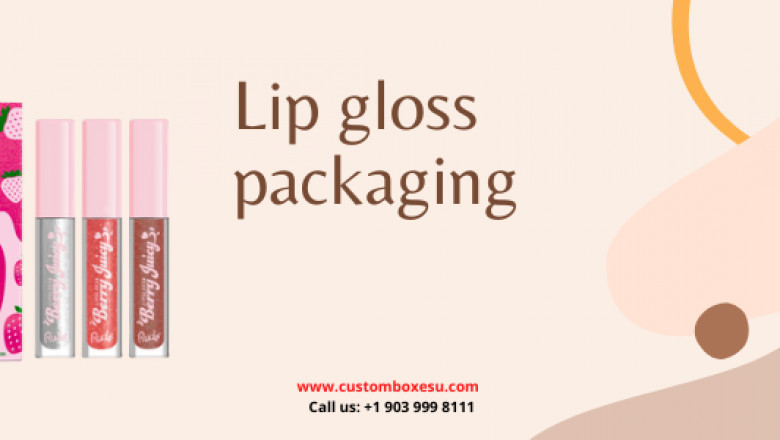 Lip gloss packaging available cheap prices in USA