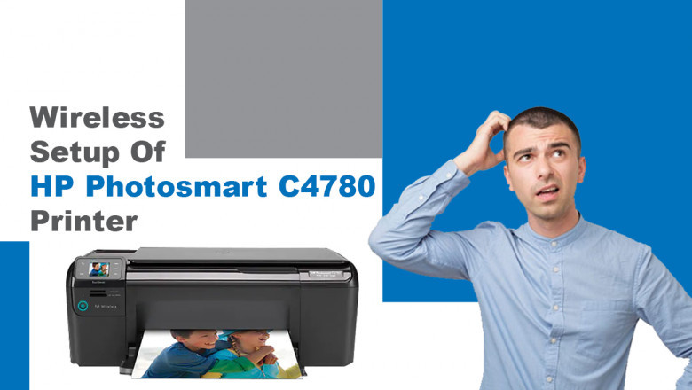 How to Connect HP Photosmart c4780 to WiFi?