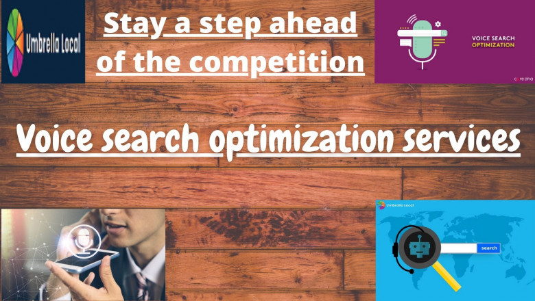 Voice search optimization services from Umbrella Local will give you a new advertising avenue