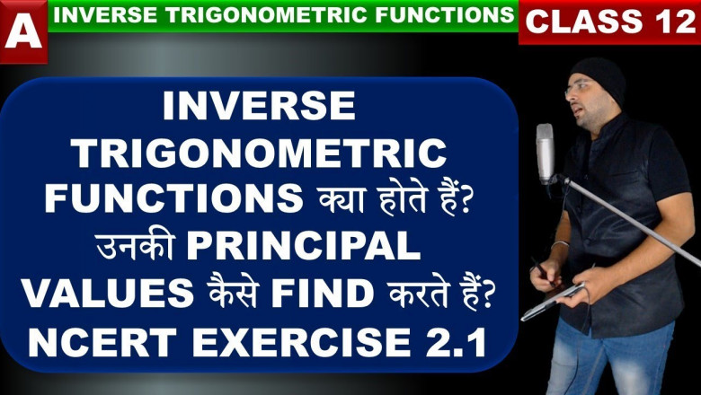 Exercise 2.1 Inverse Trigonometric Functions Class 12 Maths