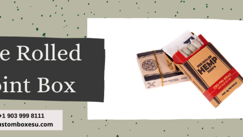 Logo printed cheap pre rolled joint box in Texas