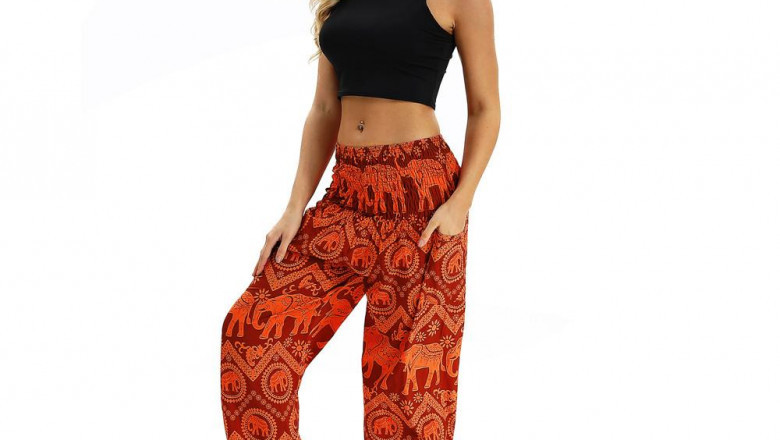 Harem Pants - New Flower Harem Trousers For Girls!