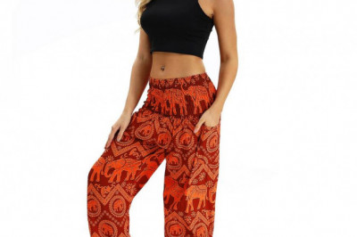 Harem Pants - New Flower Harem Trousers For Girls!