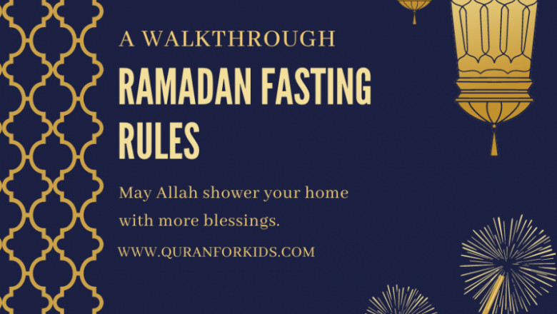 A WALKTHROUGH OF RAMADAN FASTING RULES