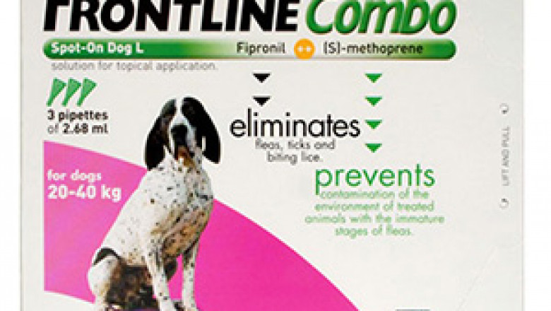 Frontline plus known as combo for large dogs | flea and tick treatment