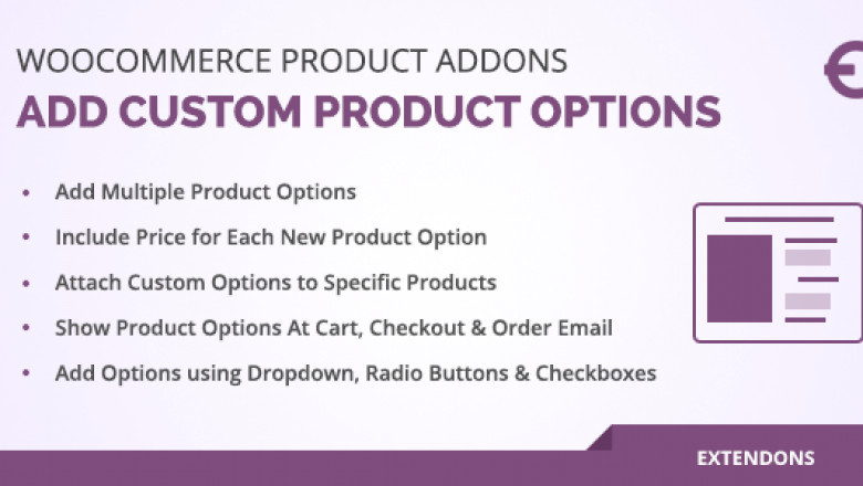 WooCommerce Product Addons Plugin