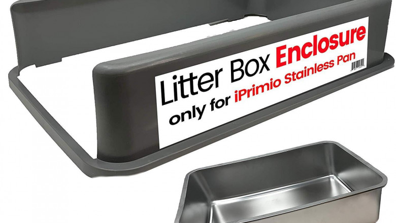 Buy Iprimio Cat Litter Box Enclosure from Purple Pet