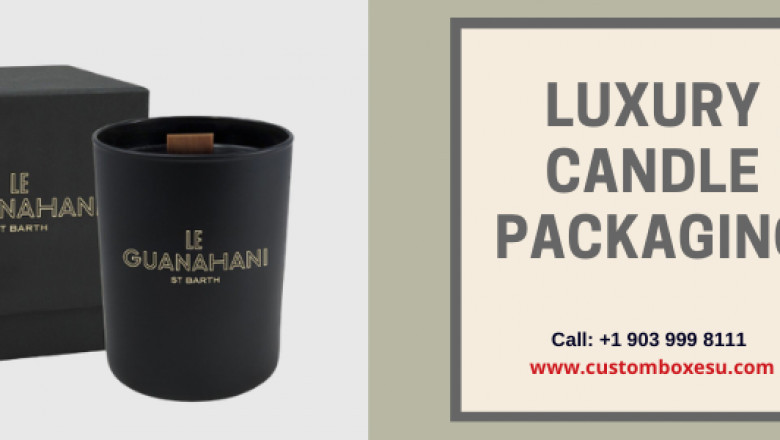 Make Your Own luxury candle packaging With free Shipping in USA