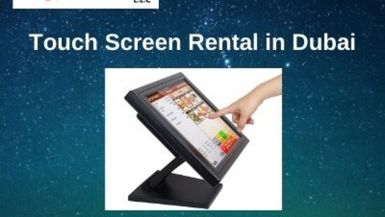 What makes Touch Screens Unique for Events in Dubai?