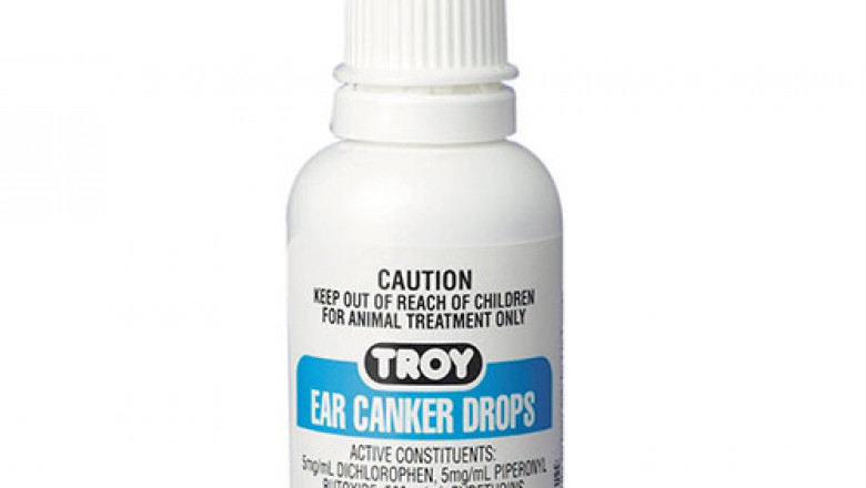 Buy Troy Ear Canker Drops For Dogs & Cats Online - DiscountPetCare