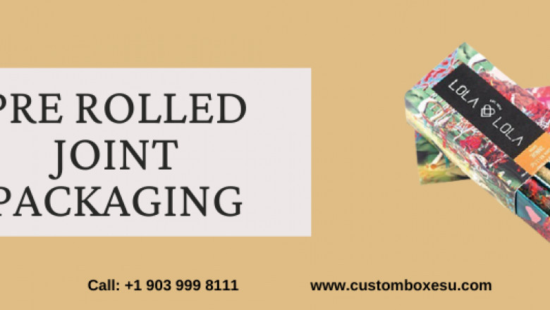 Logo printed cheap pre rolled joint packaging in Texas