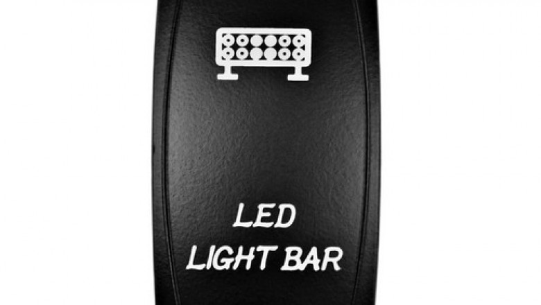 DUAL COLOR WHITE- AMBER-STROBE 12 72W OFF-ROAD LED LIGHT BAR