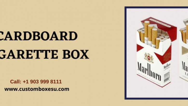 Cardboard cigarette box Available in All Sizes & Shapes in USA