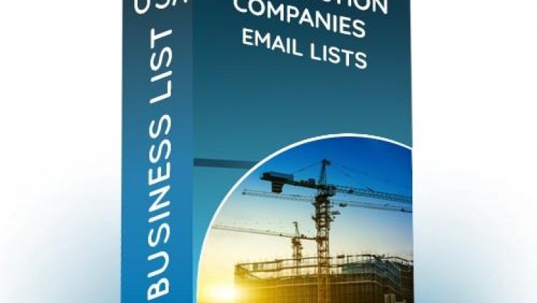 Top Construction Companies Email list Provider in USA