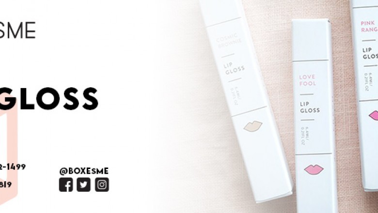 Lip gloss boxes