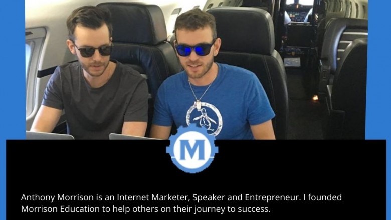 Would you like to meet Anthony Morrison in person? Follow him on Twitter and find out how!