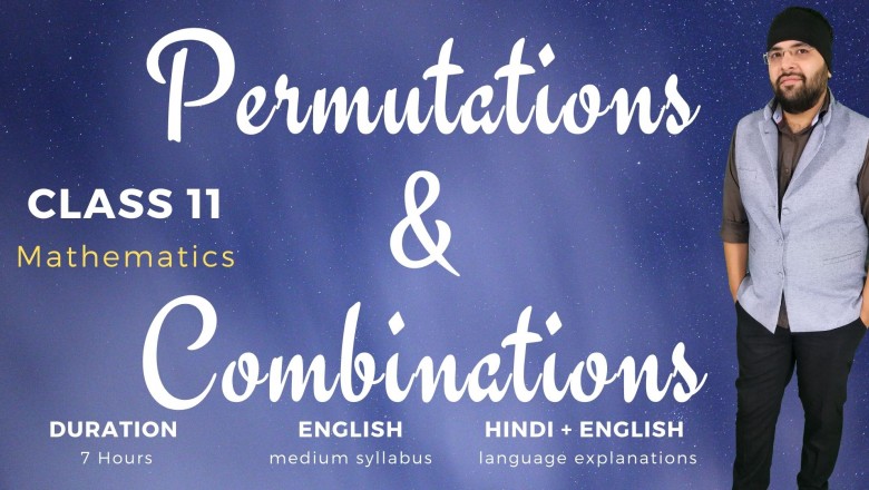 Permutations and Combinations Class 11 Maths