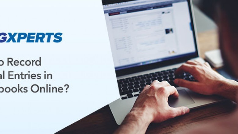 How to Record Journal Entries in Quickbooks Online