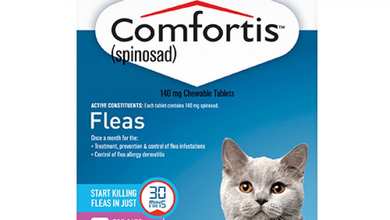 Buy Comfortis Monthly Flea Preventive For Cats Online - DiscountPetCare